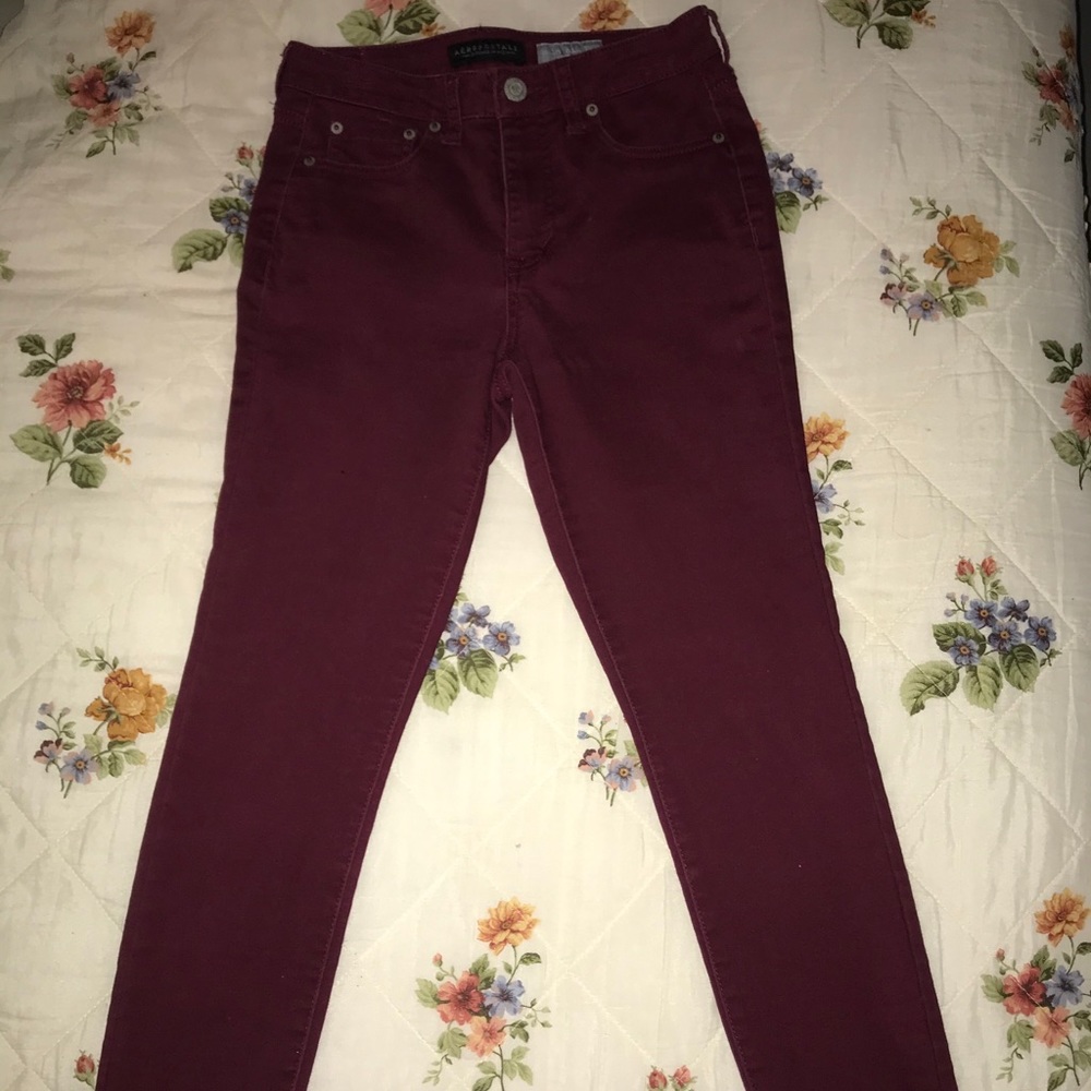 High wasted jegging jeans